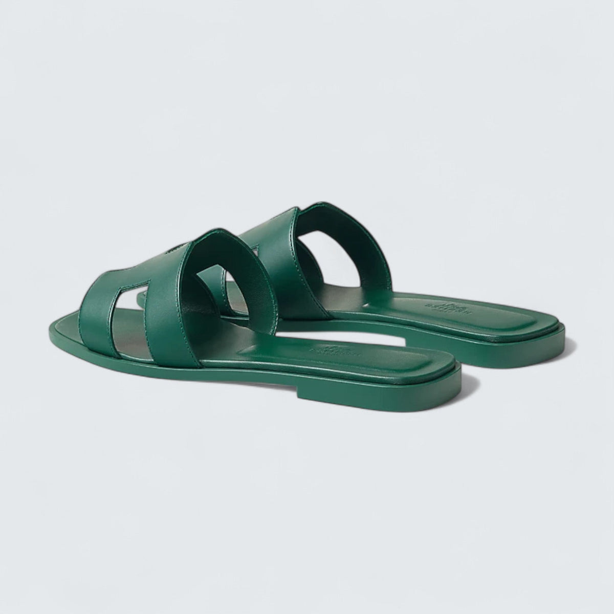 Hermès Oran Sandals 'Vert Viride'