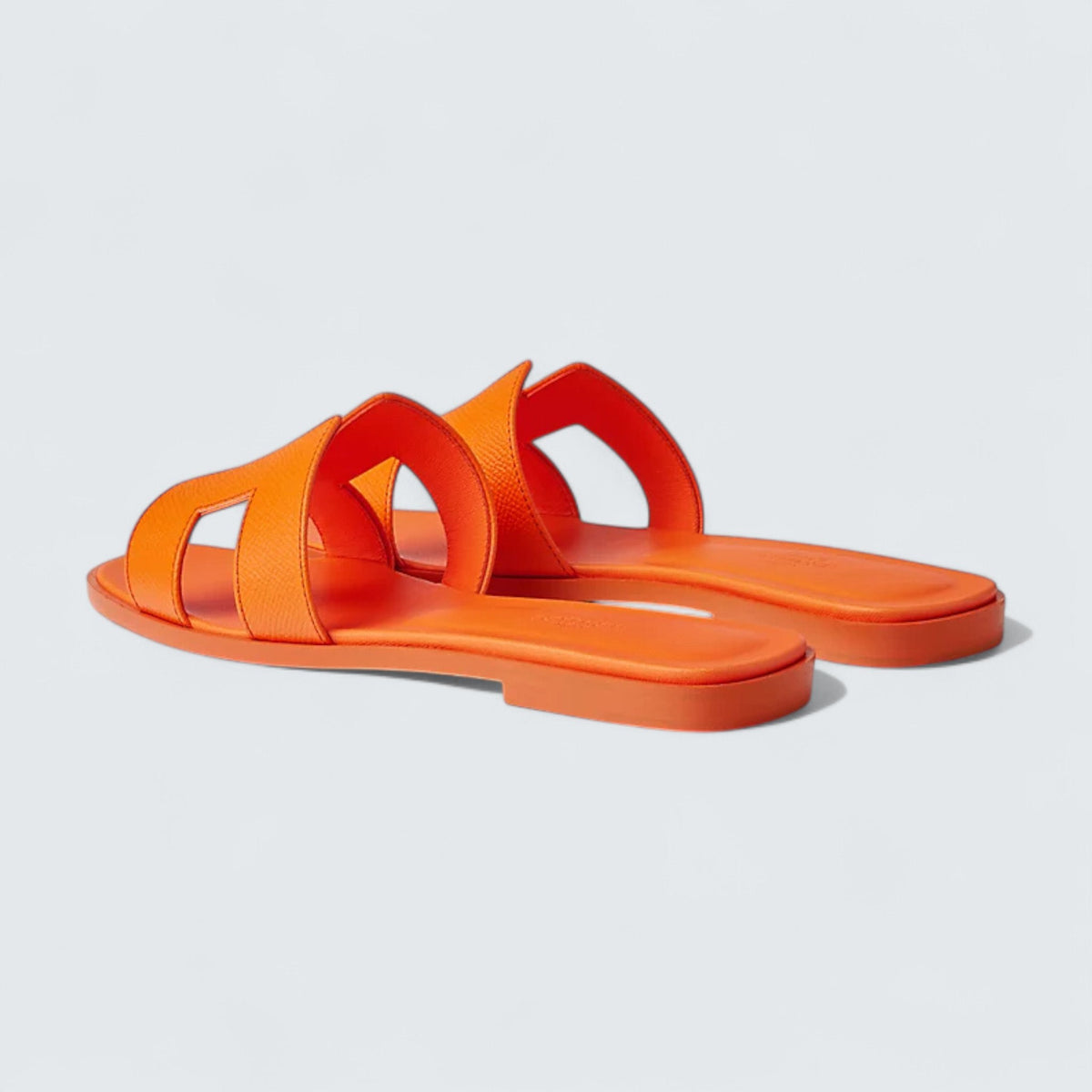 Hermès Oran Sandals 'Orange Sunset'