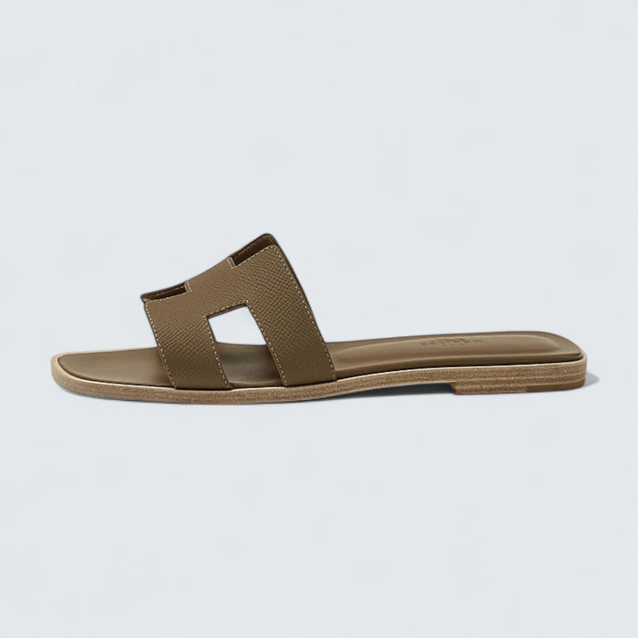 Hermès Oran Sandals 'Étoupe'