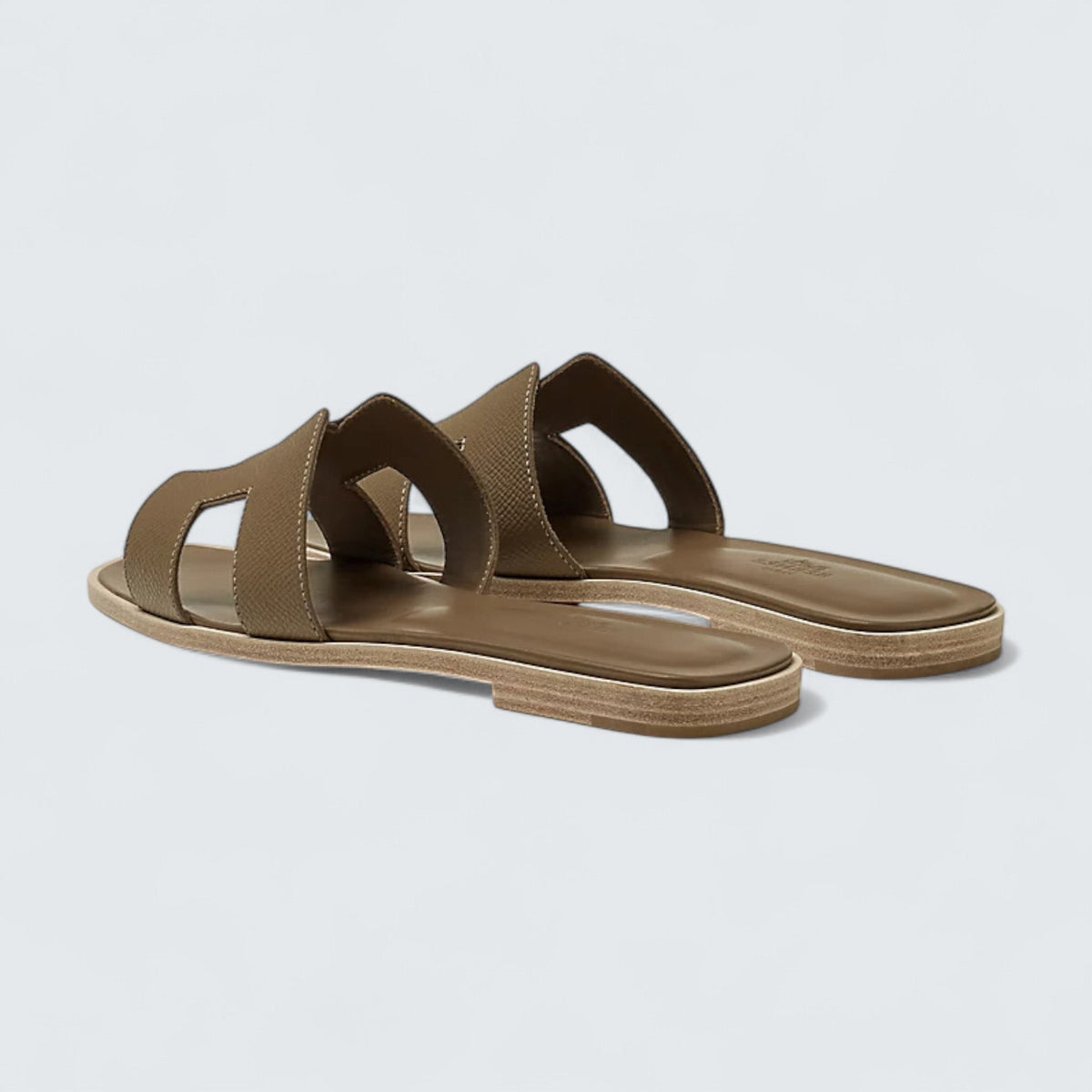 Hermès Oran Sandals 'Étoupe'