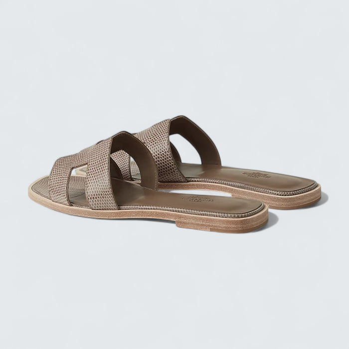 Hermès Oran Sandals 'Étoupe'