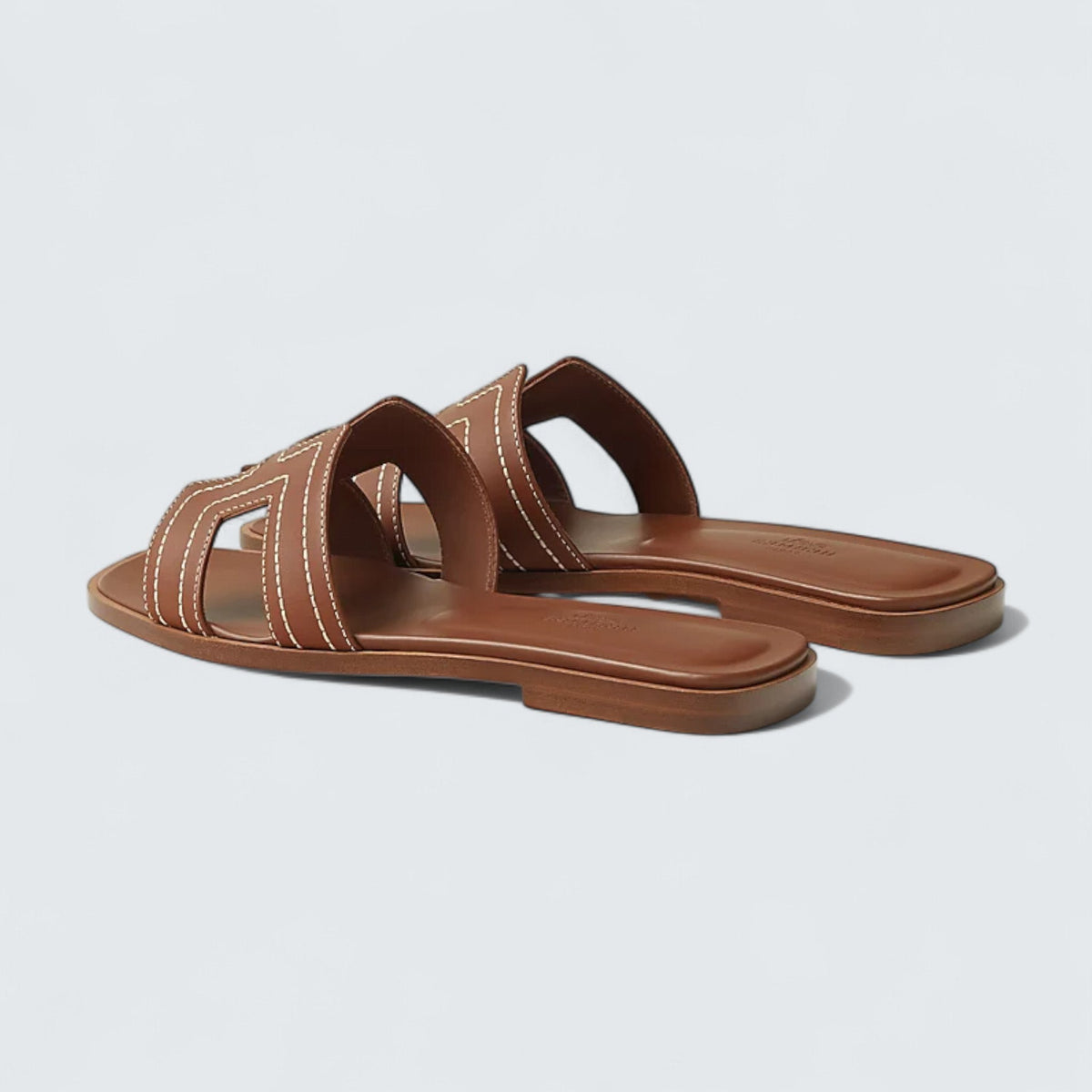 Hermès Oran Sandals 'Gold'