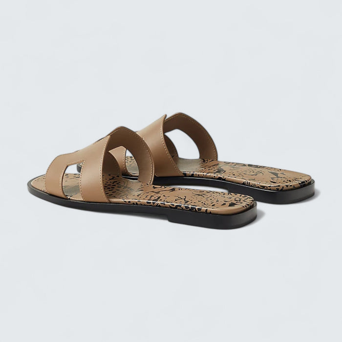 Hermès Oran Sandals 'Beige Argile'