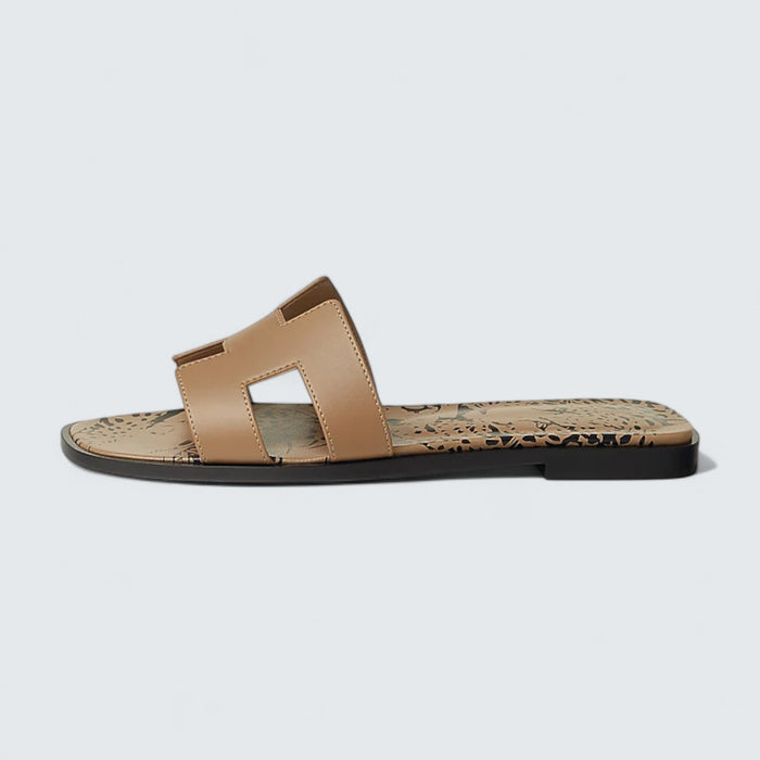 Hermès Oran Sandals 'Beige Argile'
