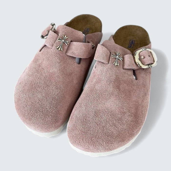 Birkenstock x Chrome Hearts Boston 'Pink'