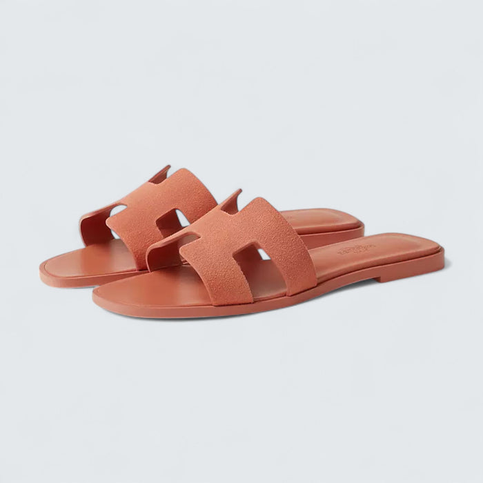 Hermès Oran Sandals 'Rose Bubinga'