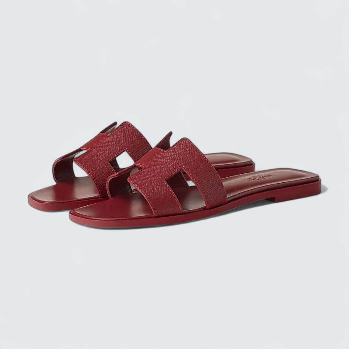 Hermès Oran Sandals 'Rouge H'