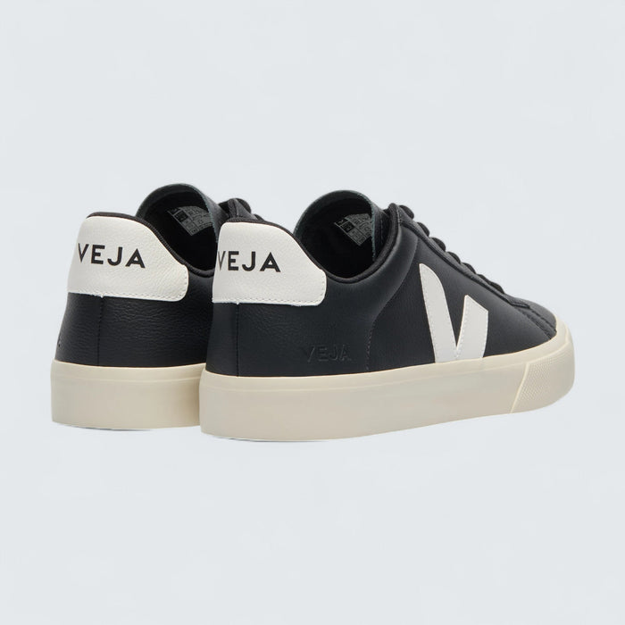 Veja Campo Leather 'Black White'