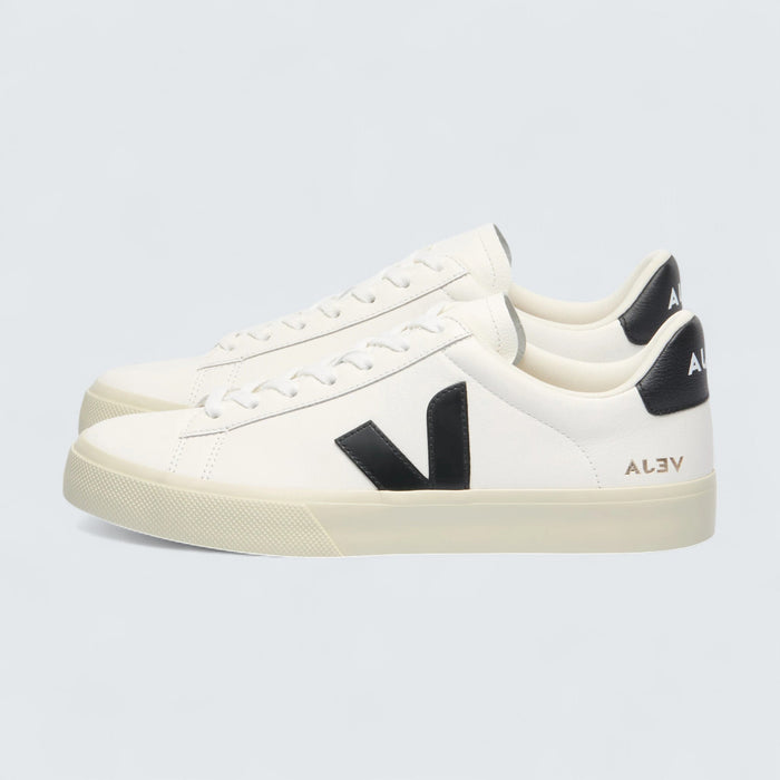 Veja Campo Chromefree Leather 'White Black'
