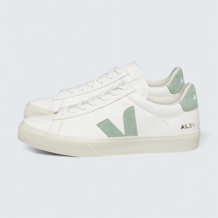 Veja Campo Chromefree Leather 'White Matcha'