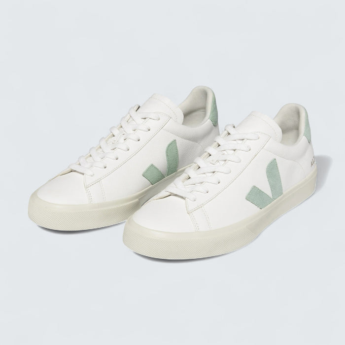 Veja Campo Chromefree Leather 'White Matcha'