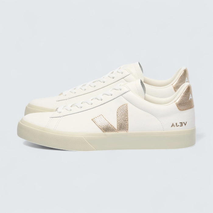 Veja Campo Chromefree Leather 'White Platine'