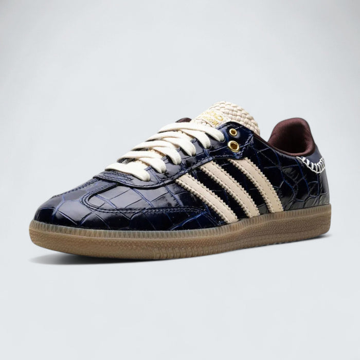 Adidas Samba OG x Wales Bonner 'Croc - Collegiate Navy'